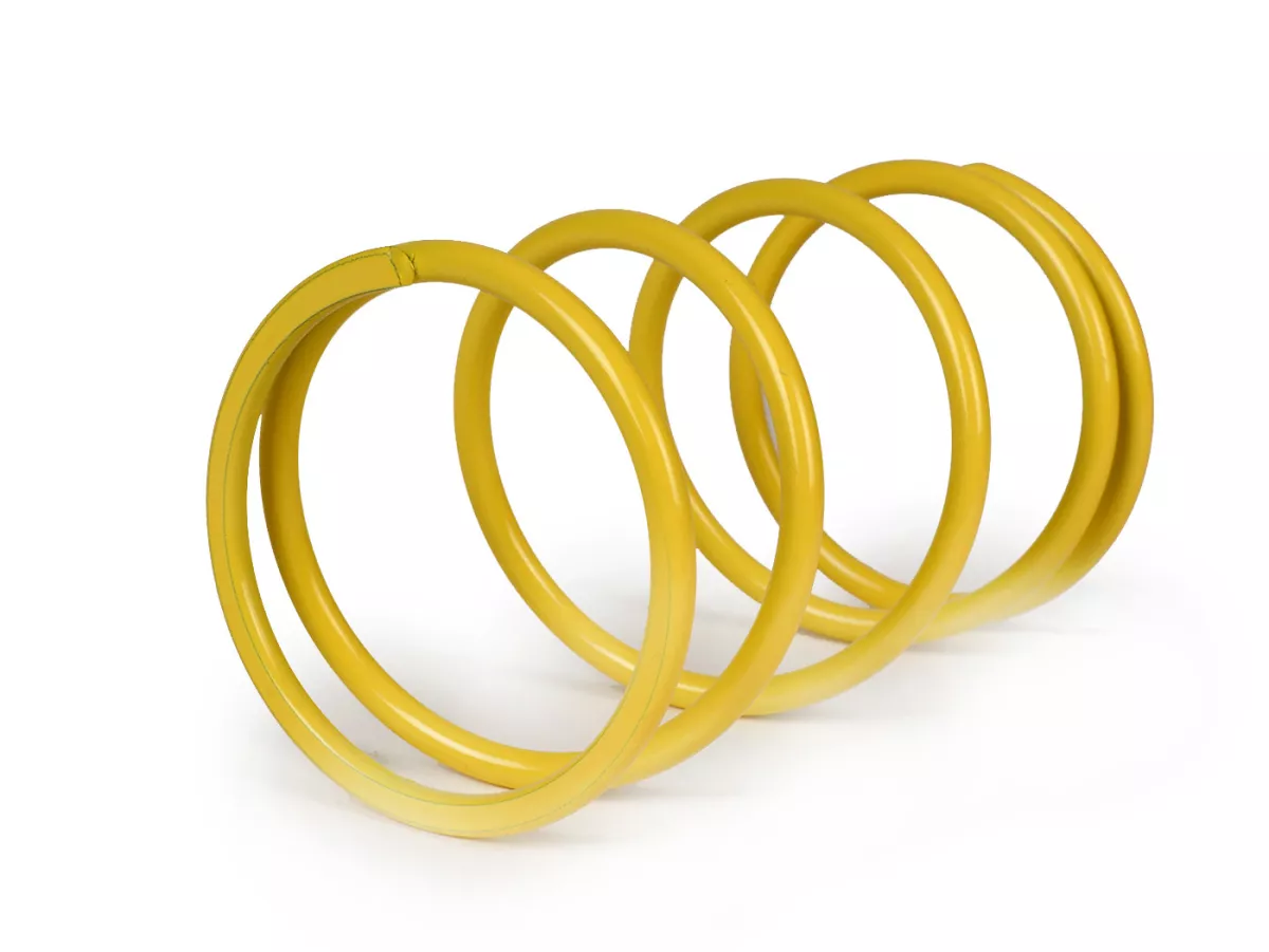 Ressort de contraste -MALOSSI 65,0x112mm Ø 4,6mm 6,8k jaune- Piaggio 125-310 2T/4T - VESPA, PIAGGIO, APRILIA, GILERA, DERBI, BENELLI, MALAGUTI, PEUGEOT, ITALJET, SCOMADI, ROYAL ALLOY