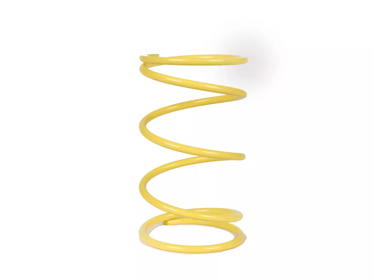 Ressort de contraste -MALOSSI 65,0x112mm Ø 4,6mm 6,8k jaune- Piaggio 125-310 2T/4T - VESPA, PIAGGIO, APRILIA, GILERA, DERBI, BENELLI, MALAGUTI, PEUGEOT, ITALJET, SCOMADI, ROYAL ALLOY