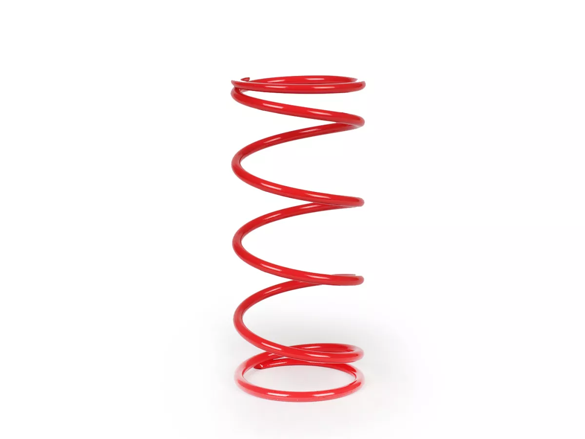 Muelle de contrapresión -MALOSSI Ø 58,0x135mm Ø 4,3mm 5,5k rojo- VESPA, PIAGGIO, BENELLI, MALAGUTI, HONDA, KYMCO, KAWASAKI, KEEWAY, SYM