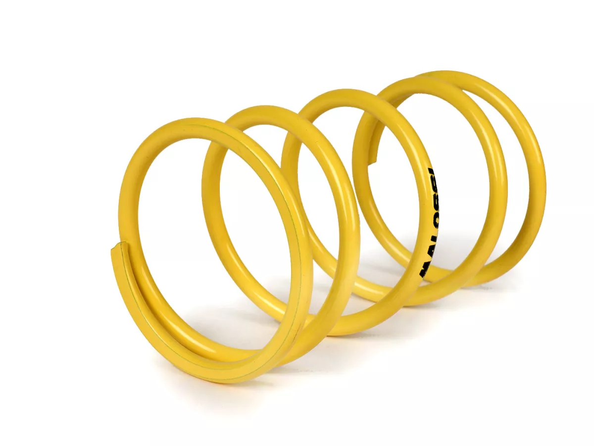 Contrast spring -MALOSSI Ø 67,7x112mm Ø 5,2mm 10,1k yellow- HONDA 300 ccm, KYMCO 200-300 ccm