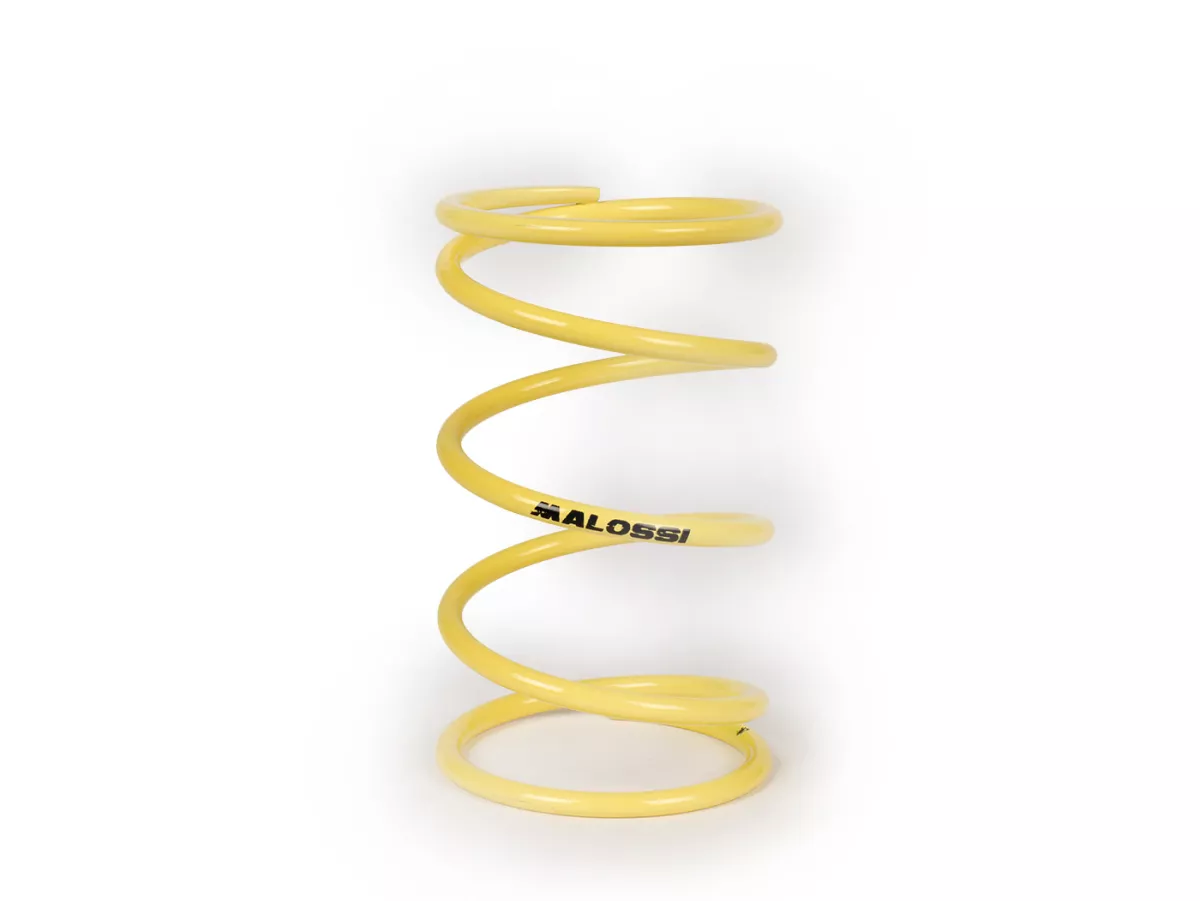 Contrast spring -MALOSSI Ø 67,7x112mm Ø 5,2mm 10,1k yellow- HONDA 300 ccm, KYMCO 200-300 ccm