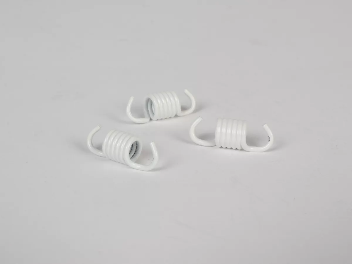 Muelles de embrague reforzados -MALOSSI- para embrague Malossi Delta/Fly Ø=1,6mm blanco