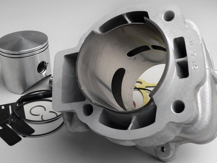 Cylinder -MALOSSI 172 cc w/o cylinder head- Piaggio LC Maxi 2-stroke Gilera Runner FX125/ FXR180, Piaggio Hexagon 125/150 EX, 125LX,180LXT,  Dragster 125/180
