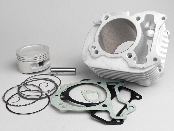 Cylinder -MALOSSI 190 ccm- Piaggio AC Leader - förgasarmotor - VESPA ET4 125/150 4T, LX 125/150 4T, S 125 4T Euro 3 (M444M), S 150 4T Euro 3, PIAGGIO Fly 125 4T Euro 2-3 (M422M), Fly 150 4T Euro 2-3 (M422M), Liberty 125 4T Euro 3 (M389M), Liberty S 125 4T