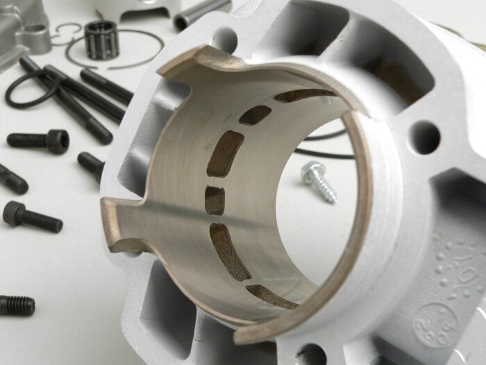 Cilinder -MALOSSI 77 ccm MHR grote boring (39,3mm slag)- Piaggio LC 2-takt