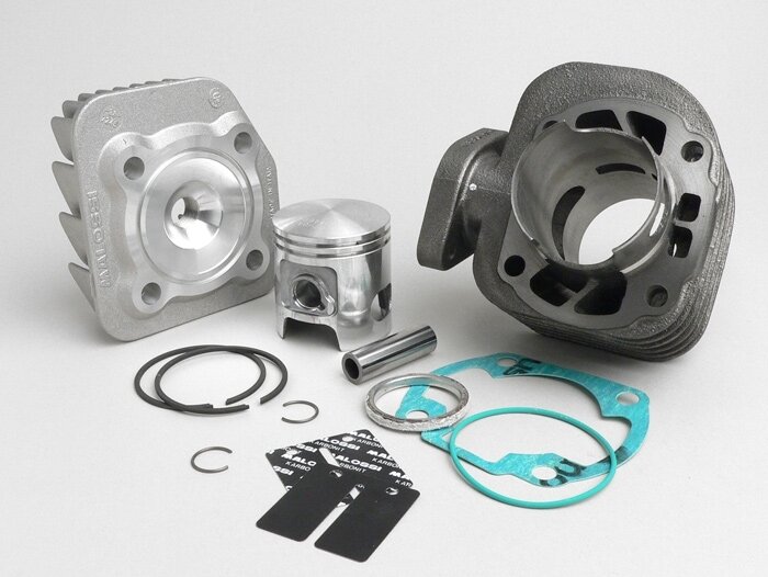 Cilinder -MALOSSI 70 ccm Sport- Sym 2-takt (horizontaal) Jet 50, Mask 50, Red Devil 50, Shark RS 50