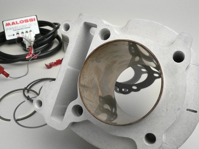 Cilindro -MALOSSI 153 ccm- Yamaha 125 ccm AC Euro 3 (tipo de motor 5ML - 4 válvulas) - MBK X Over 125ie 4T (E3G3E), Yamaha BW'S 125ie 4T (E3G3E), Cygnus X 125ie 4T (Euro3)