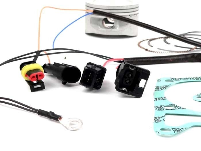 Cylindre -MALOSSI 190 cc I-Tech- Piaggio à refroidisseur à air Leader ie (Euro 3) - moteur à injection - Vespa LX 125/150ie (Euro 3), LXV 125ie (Euro 3)
