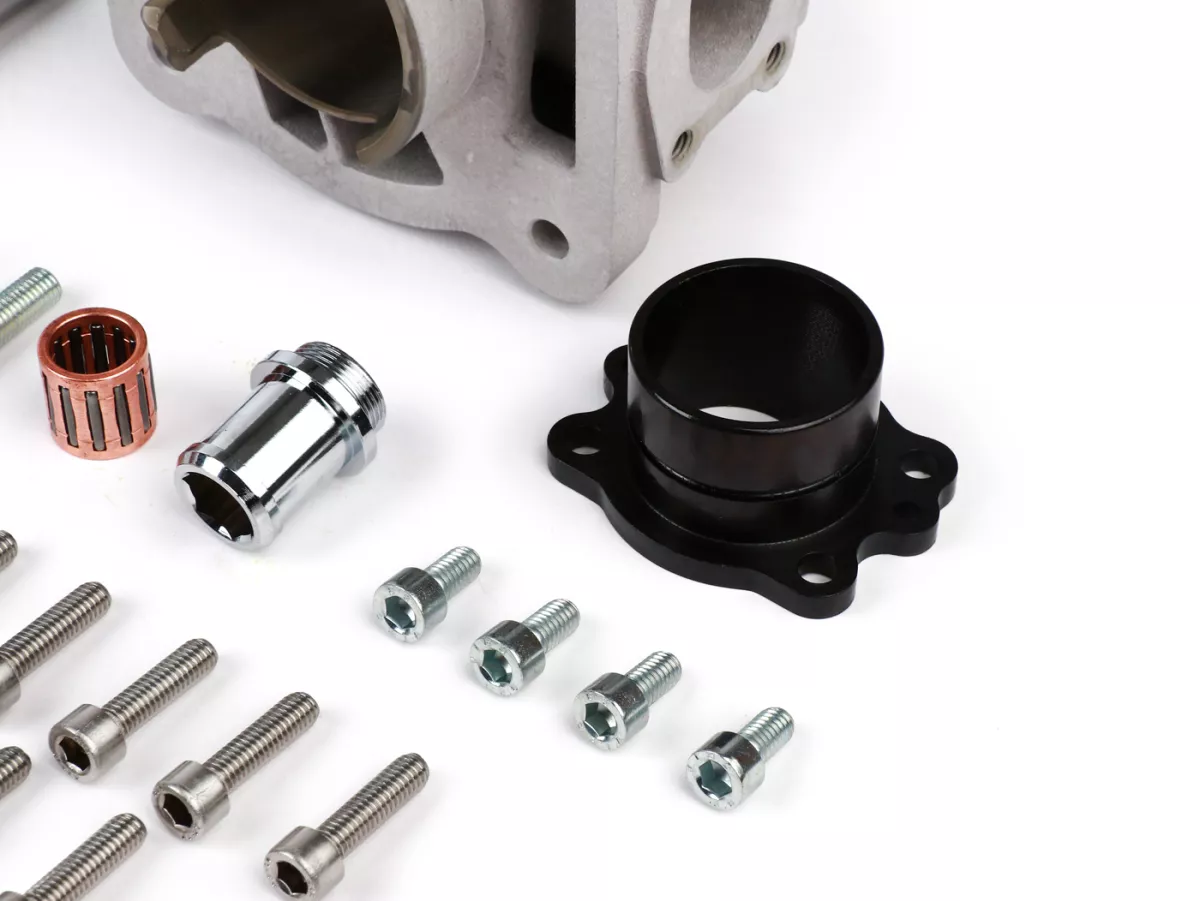 Cilindro -MALOSSI MHR Testa Rossa FLange Mount 94cc (44mm carrera)- GILERA/PIAGGIO 50cc LC 2 tiempos