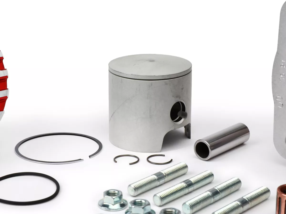 Cilindro -MALOSSI MHR Testa Rossa FLange Mount 94cc (44mm carrera)- GILERA/PIAGGIO 50cc LC 2 tiempos