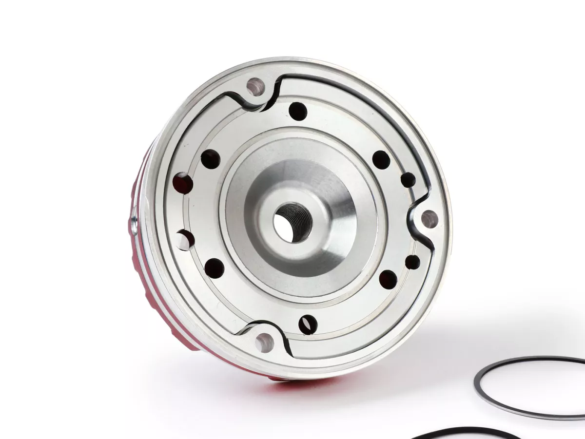Cilindro -MALOSSI MHR Testa Rossa FLange Mount 94cc (44mm carrera)- GILERA/PIAGGIO 50cc LC 2 tiempos