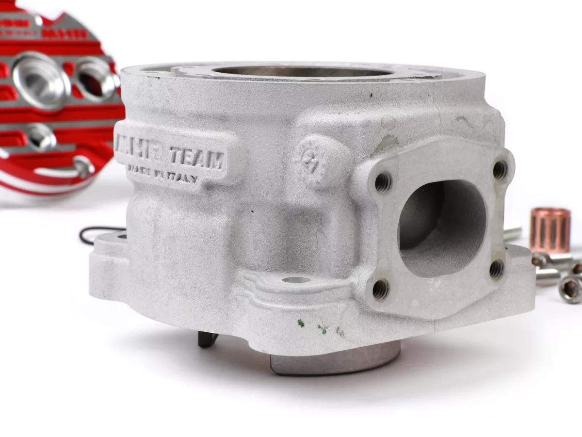 Cilindro -MALOSSI MHR Testa Rossa FLange Mount 94cc (44mm carrera)- GILERA/PIAGGIO 50cc LC 2 tiempos