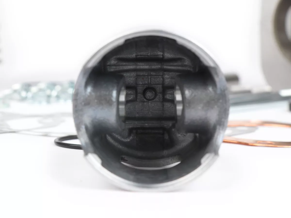 Silinder -MALOSSI 75 ccm BESAR DEPS 4 Ø47mm, 4-pin- Piaggio Ciao, Bravo, Si, Boxer (pin piston = Ø 12mm) - Pemasangan hanya dengan casing MP-One Malossi (M5717514 - M5717892) DEPS4, Deps4