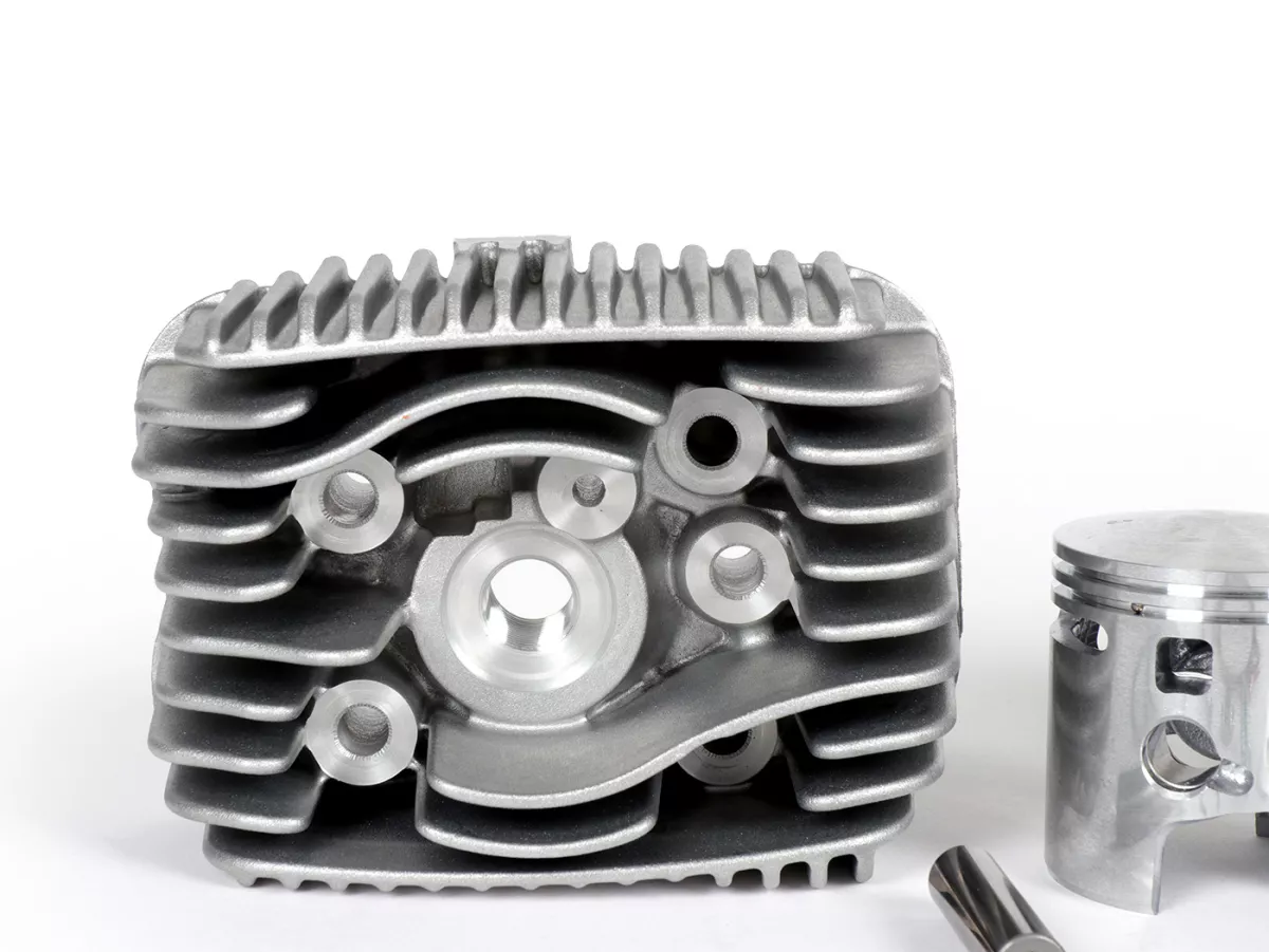 Cylindre -MALOSSI 73 cc Sport Ø46,5mm- Piaggio Ciao (goujon = Ø 10mm) - carter de moteur de fraisage est requis