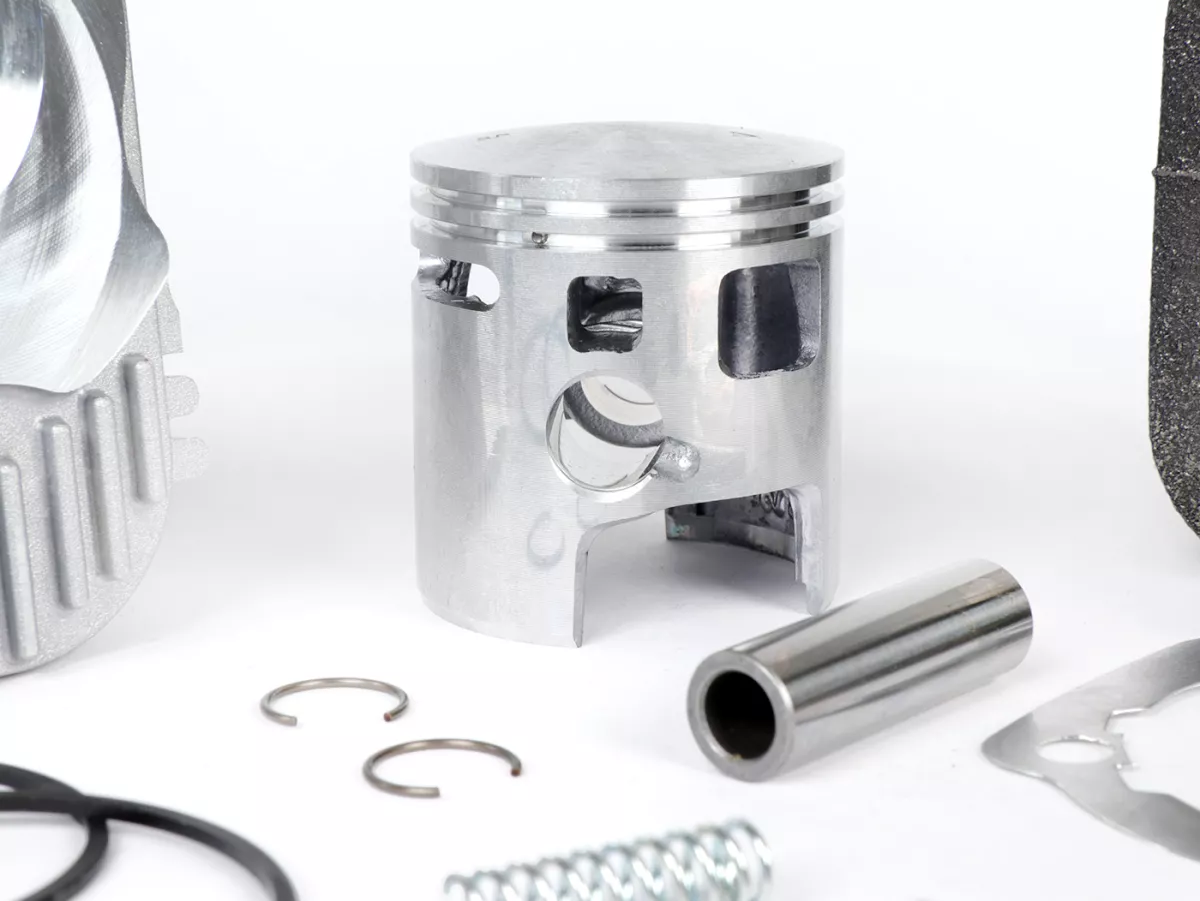 Cylindre -MALOSSI 73 cc Sport Ø46,5mm- Piaggio Ciao (goujon = Ø 12mm) - carter de moteur de fraisage est requis