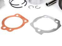 Cilindro -MALOSSI 73 ccm Sport Ø46,5mm- Piaggio Bravo, Boss, Grillo, SI, Superbravo (spinotto = Ø 12mm) - la carcassa del motore deve essere spannata