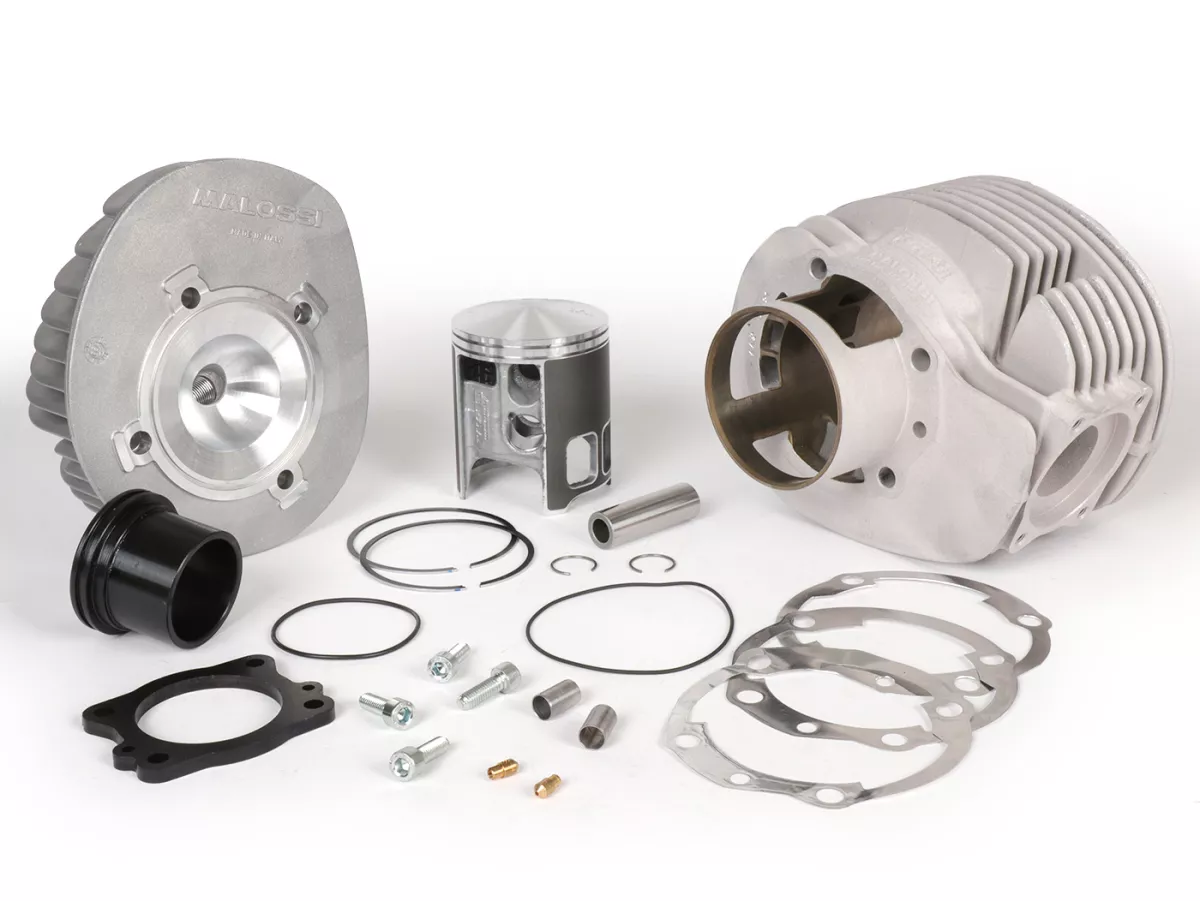 Cylinder -MALOSSI 210 cc SPORT MK2 2021- Vespa P200, Rally200 - with cylinder head