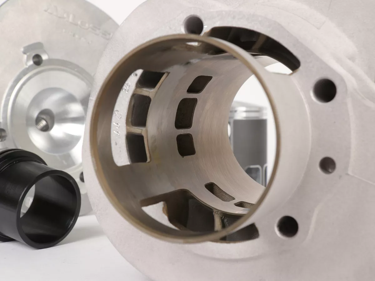 Cylinder -MALOSSI 210 cc SPORT MK2 2021- Vespa P200, Rally200 - with cylinder head