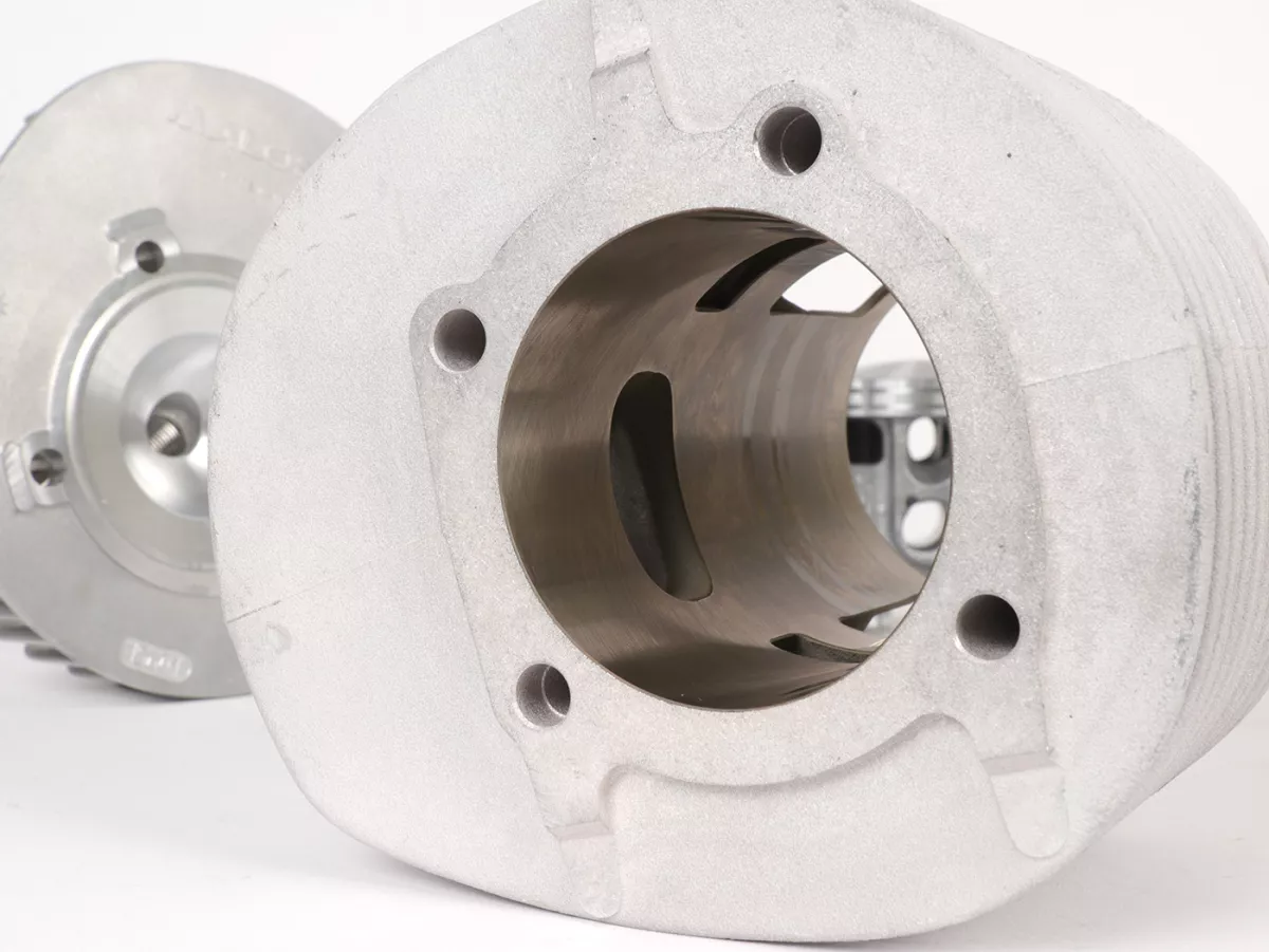 Cylinder -MALOSSI 210 cc SPORT MK2 2021- Vespa P200, Rally200 - with cylinder head