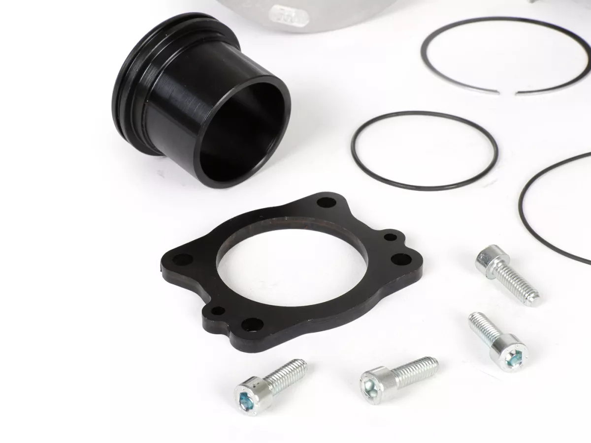 Cylinder -MALOSSI 221 cc MHR MK2 2021 60mm stroke- Vespa P200, Rally200 - with cylinder head