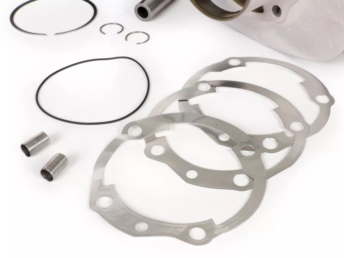 Cylinder -MALOSSI 221 cc MHR MK2 2021 60mm stroke- Vespa P200, Rally200 - with cylinder head