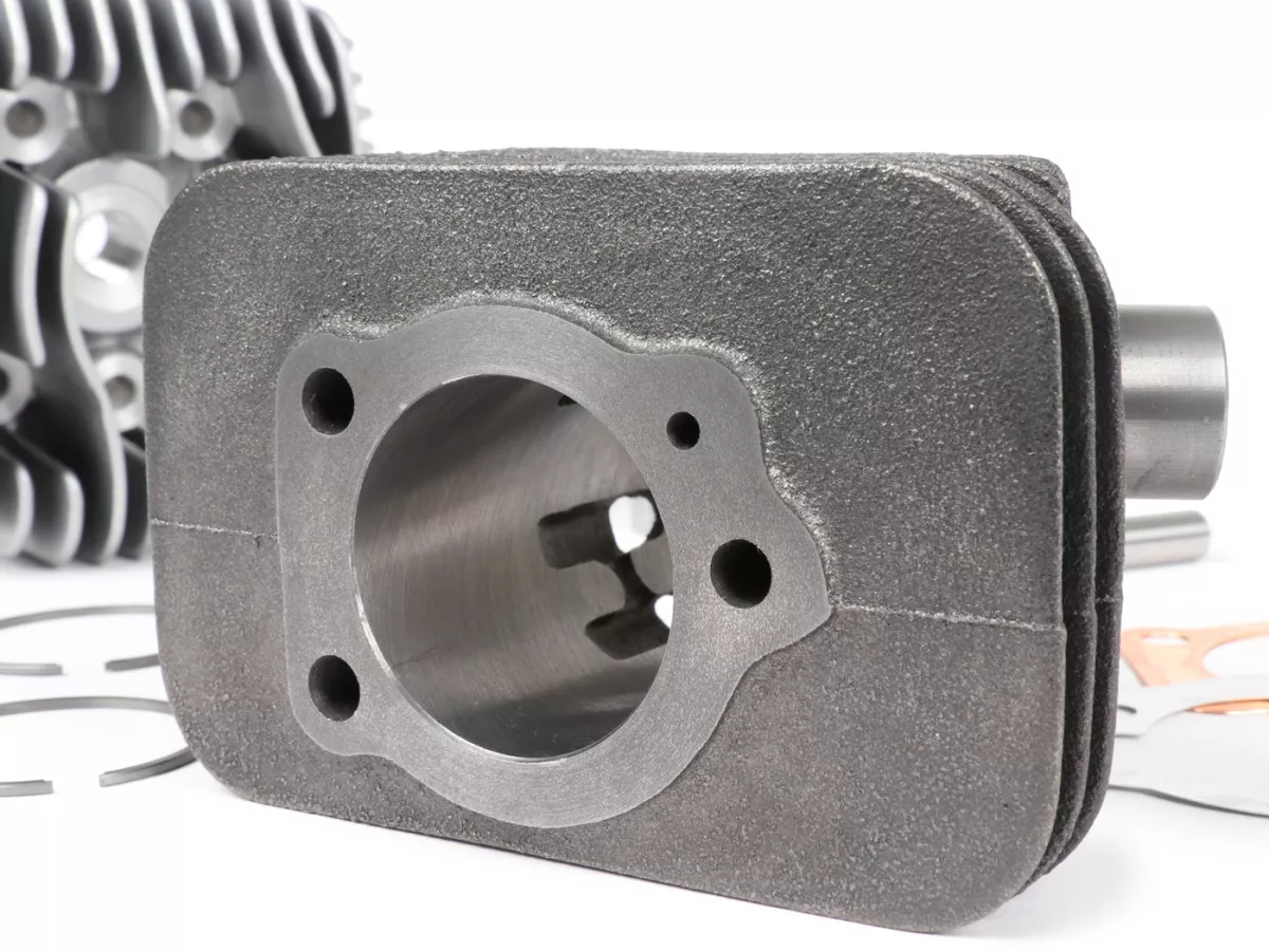 Cilindro -MALOSSI CVF 63 ccm Sport Ø43mm- Piaggio Ciao (bulón del pistón = Ø 10mm)