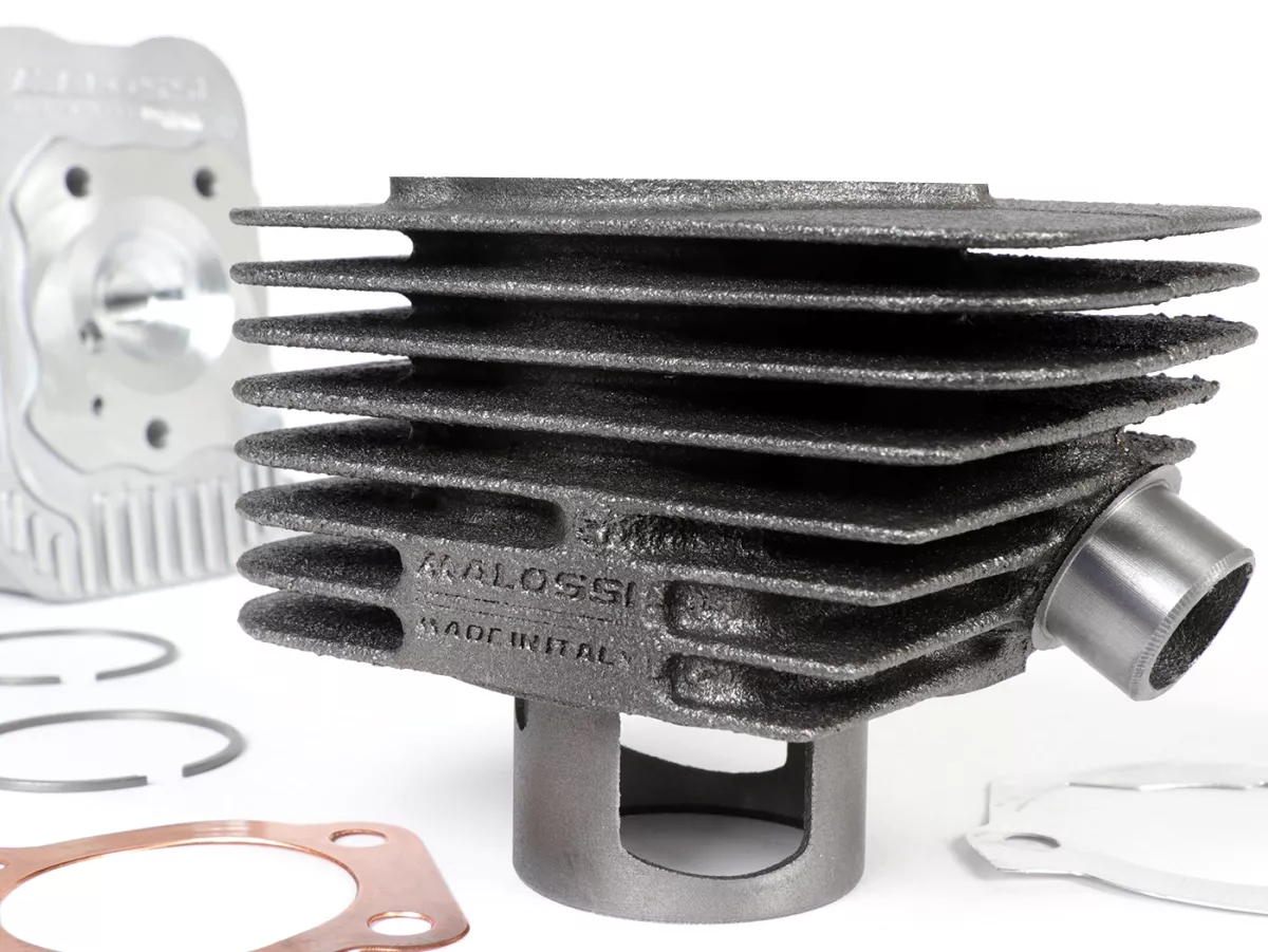 Cilinder -MALOSSI CVF 63 ccm Sport Ø43mm- Piaggio Ciao (zuigerpen = Ø 12mm)