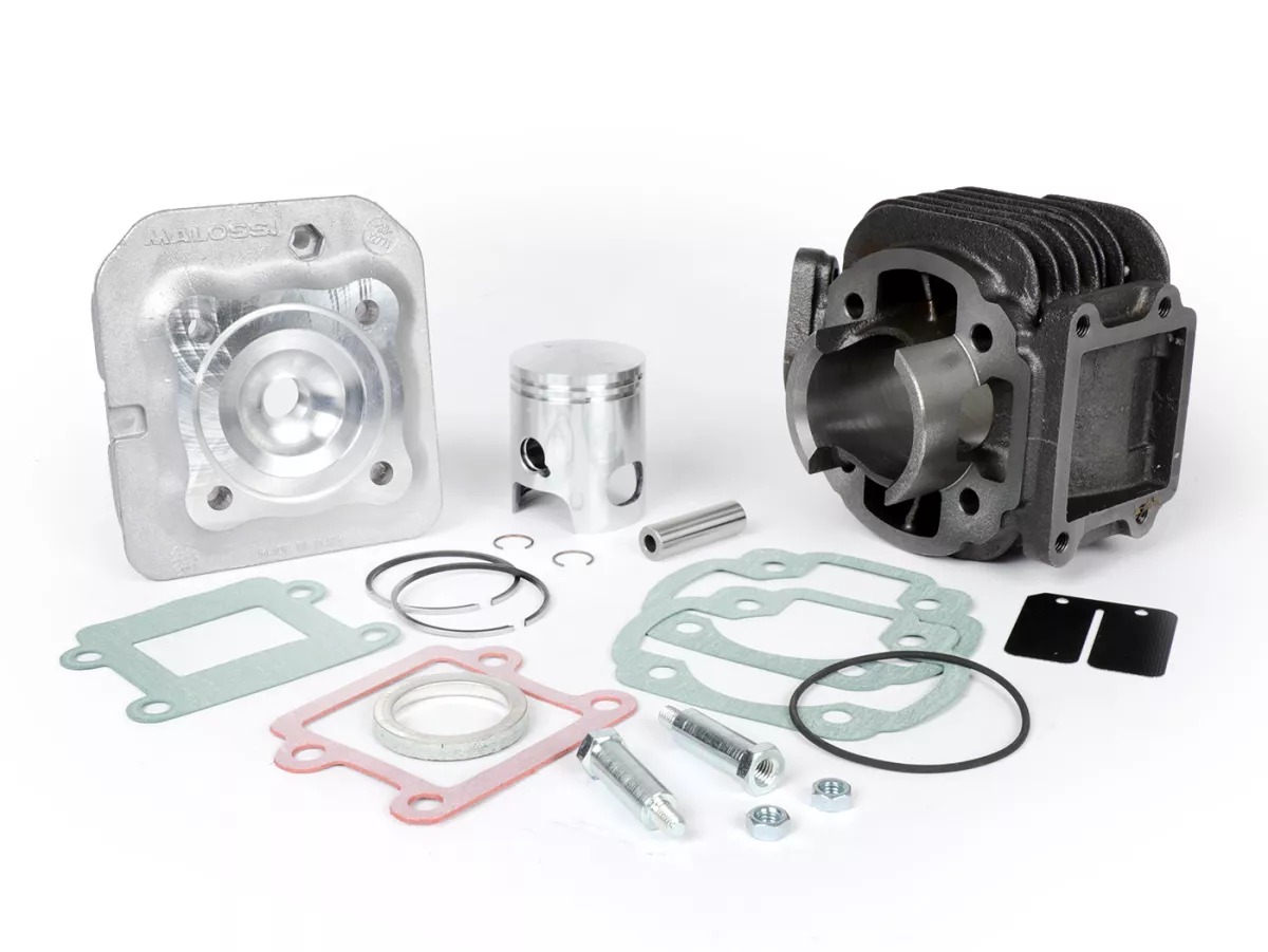 Cilindro -MALOSSI 50 ccm Sport- Minarelli AC (vertical) - BOOSTER, BUMP50, BWS50, SLIDER50, SPY, SR50 (-1994), STUNT, ZUMA50, AMICO