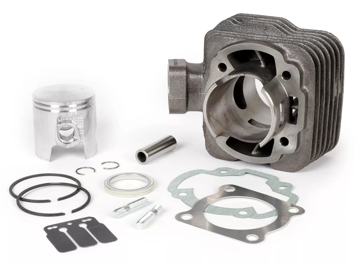 Cylinder -MALOSSI 70 cc Sport- Peugeot AC (vertical) - w/o cylinder head - SPEEDFIGHT1 50 cc AC, SPEEDFIGHT2 50 cc AC, TKR50, TREKKER50, VIVACITY50, ELYSEO50, SQUAB50, SV50, ZENITH50, BUXY50, ELYSTAR50, LOOXOR50, SPEEDAKE