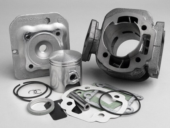 Cylinder -MALOSSI 70 ccm Sport- Minarelli AC (vertikal) - BOOSTER, BUMP50, BWS50, SLIDER50, SPY, SR50 (-1994), STUNT, ZUMA50, AMICO