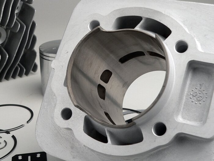 Cylinder -MALOSSI 172 cc- Piaggio AC Maxi 2-stroke - Piaggio SKR125/150, Skipper 125/150, TPH125, Aprilia SR125