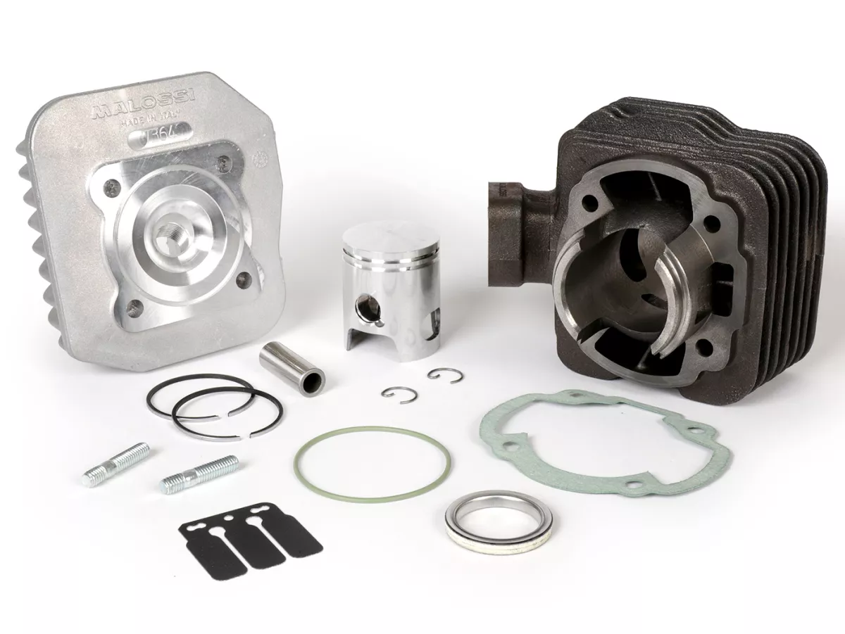 Cylinder -MALOSSI 50 cc Sport- Peugeot AC (vertical) - SPEEDFIGHT1 50 cc AC, SPEEDFIGHT2 50 cc AC, TKR50, TREKKER50, VIVACITY50, ELYSEO50, SQUAB50, SV50, ZENITH50, BUXY50, ELYSTAR50, LOOXOR50, SPEEDAKE