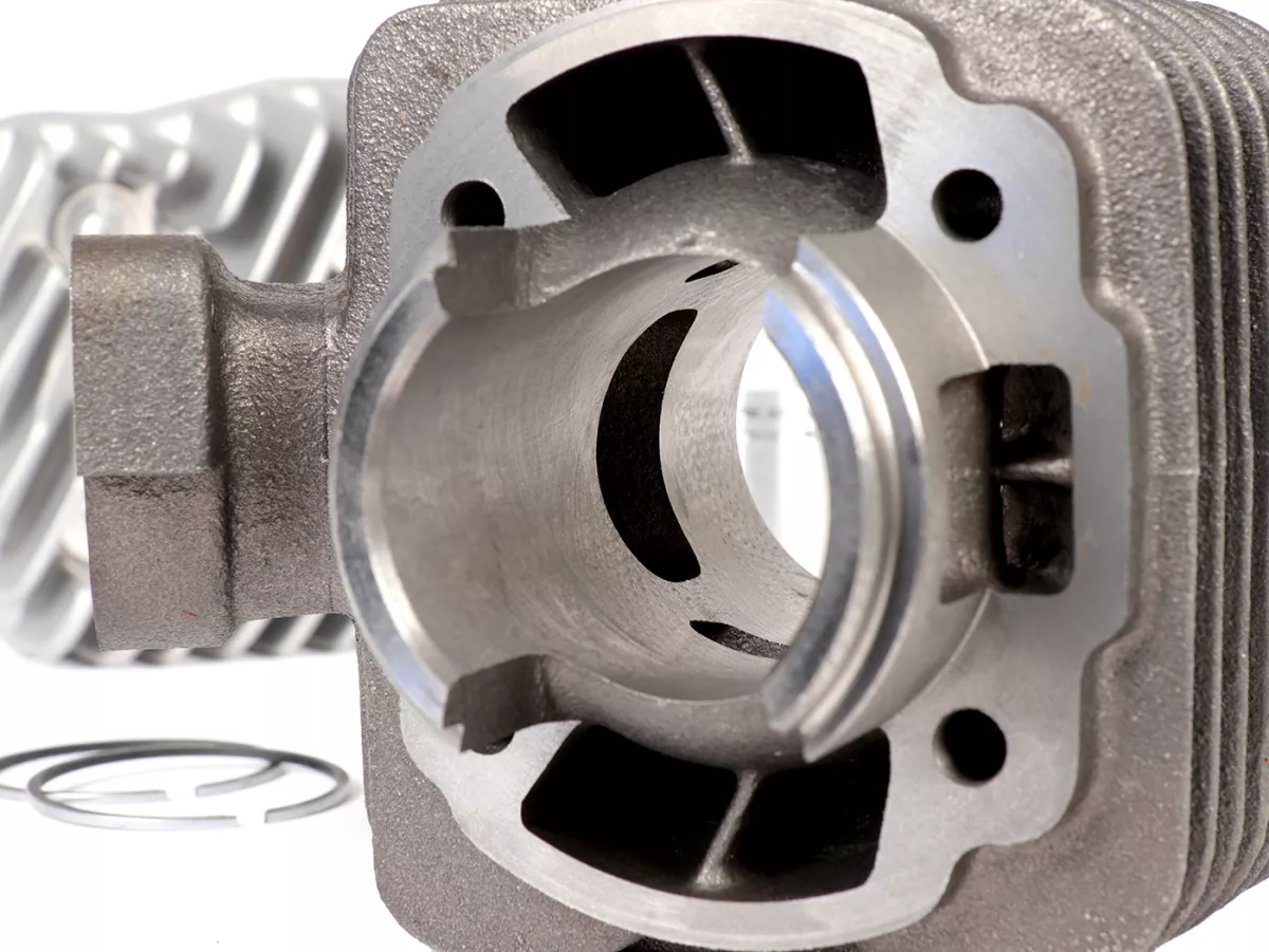 Cylinder -MALOSSI 50 cc Sport- Peugeot AC (vertical) - SPEEDFIGHT1 50 cc AC, SPEEDFIGHT2 50 cc AC, TKR50, TREKKER50, VIVACITY50, ELYSEO50, SQUAB50, SV50, ZENITH50, BUXY50, ELYSTAR50, LOOXOR50, SPEEDAKE