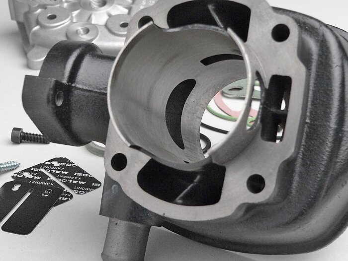 Zylinder -MALOSSI 70 ccm Sport- Morini LC (Typ Suzuki/Aprilia)