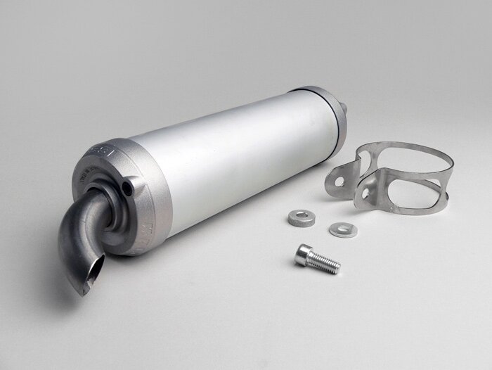 Achterdemper -MALOSSI MHR- Piaggio 125-180 ccm 2-takt - Gilera Runner FX/FXR 125-180, Italjet Dragster 125-180, Piaggio SKR125, SKR150, TPH125, Skipper125, Skipper150, Hexagon LX/LXT 125-180
