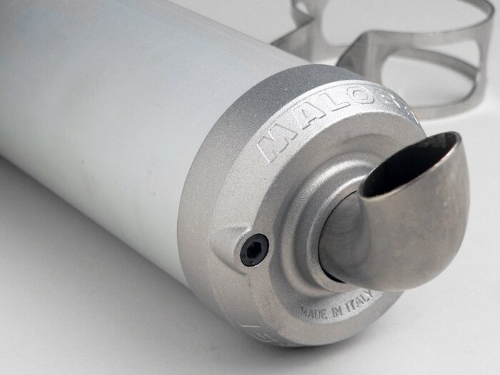 Achterdemper -MALOSSI MHR- Piaggio 125-180 ccm 2-takt - Gilera Runner FX/FXR 125-180, Italjet Dragster 125-180, Piaggio SKR125, SKR150, TPH125, Skipper125, Skipper150, Hexagon LX/LXT 125-180