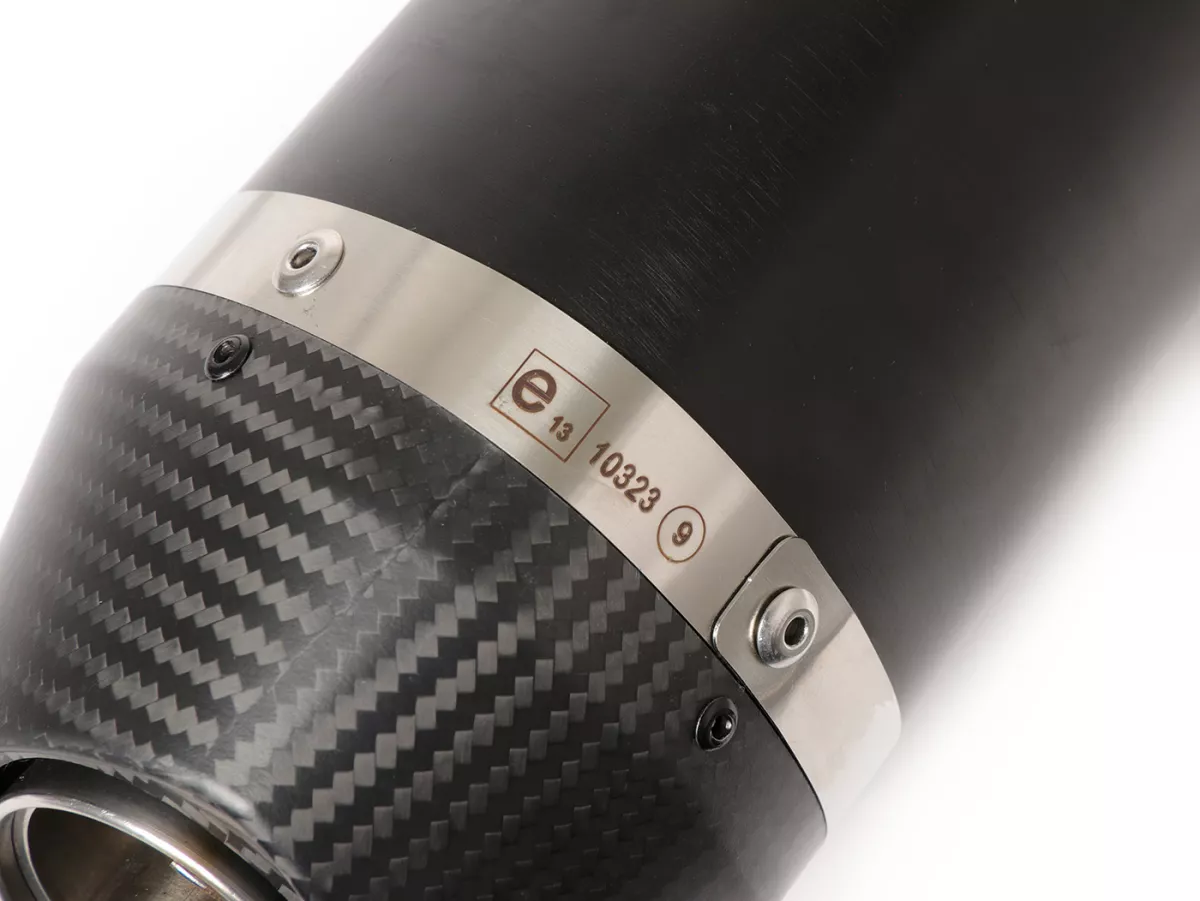 Uitlaat -MALOSSI RX Black- VESPA Primavera, Sprint 3V d.w.z. 125-150cc Euro3