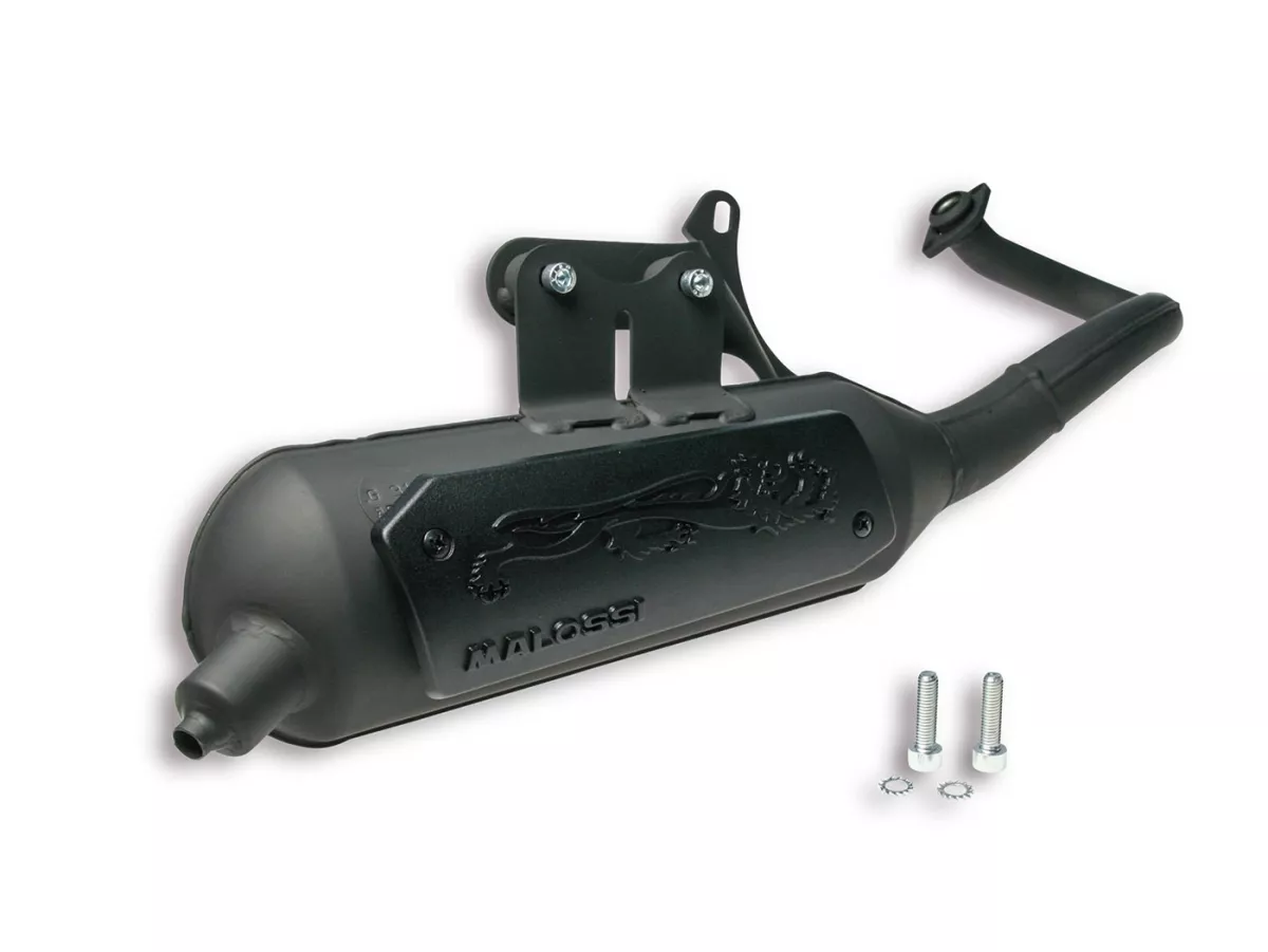 Exhaust -MALOSSI WILD LION homolgated- VESPA ET2, LX 50ccm 2T