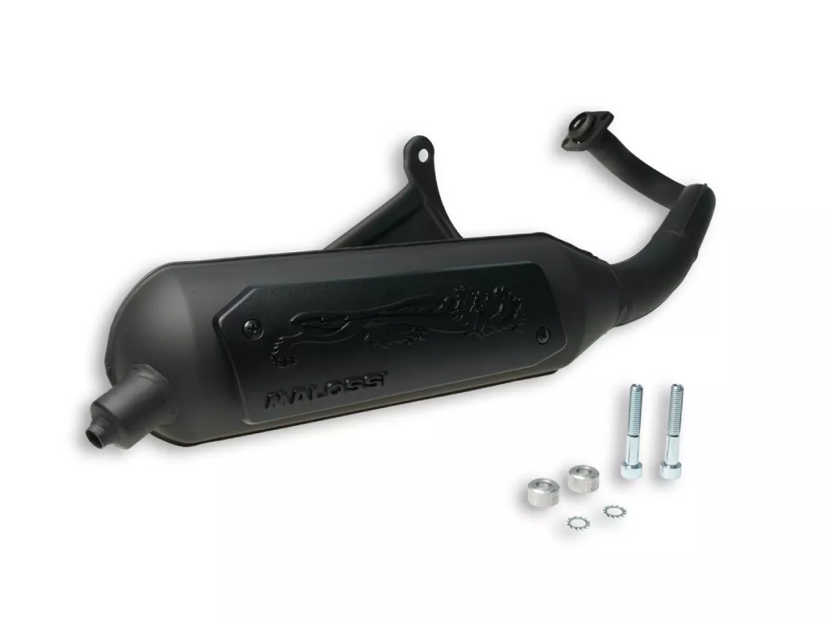 Exhaust -MALOSSI WILD LION homologiert- GILERA Storm/Typhoon/PIAGGIO NRG/MC2/MC3/NTT/Power/Purejet/Typhoon 50cc 2T AC/LC