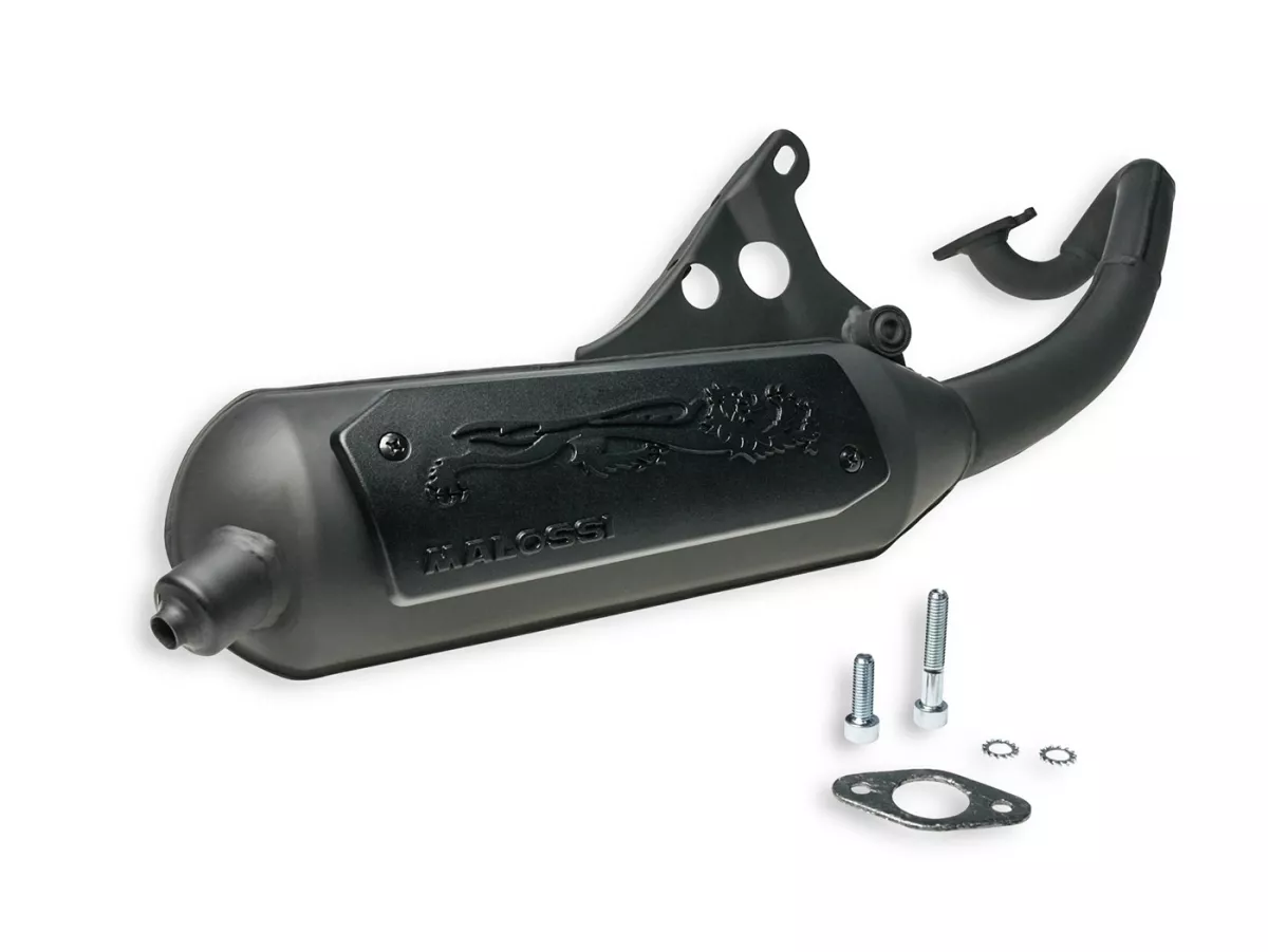 Uitlaat -MALOSSI WILD LION gehomologeerd- BENELLI Pepe, MALAGUTI F12 Phantom