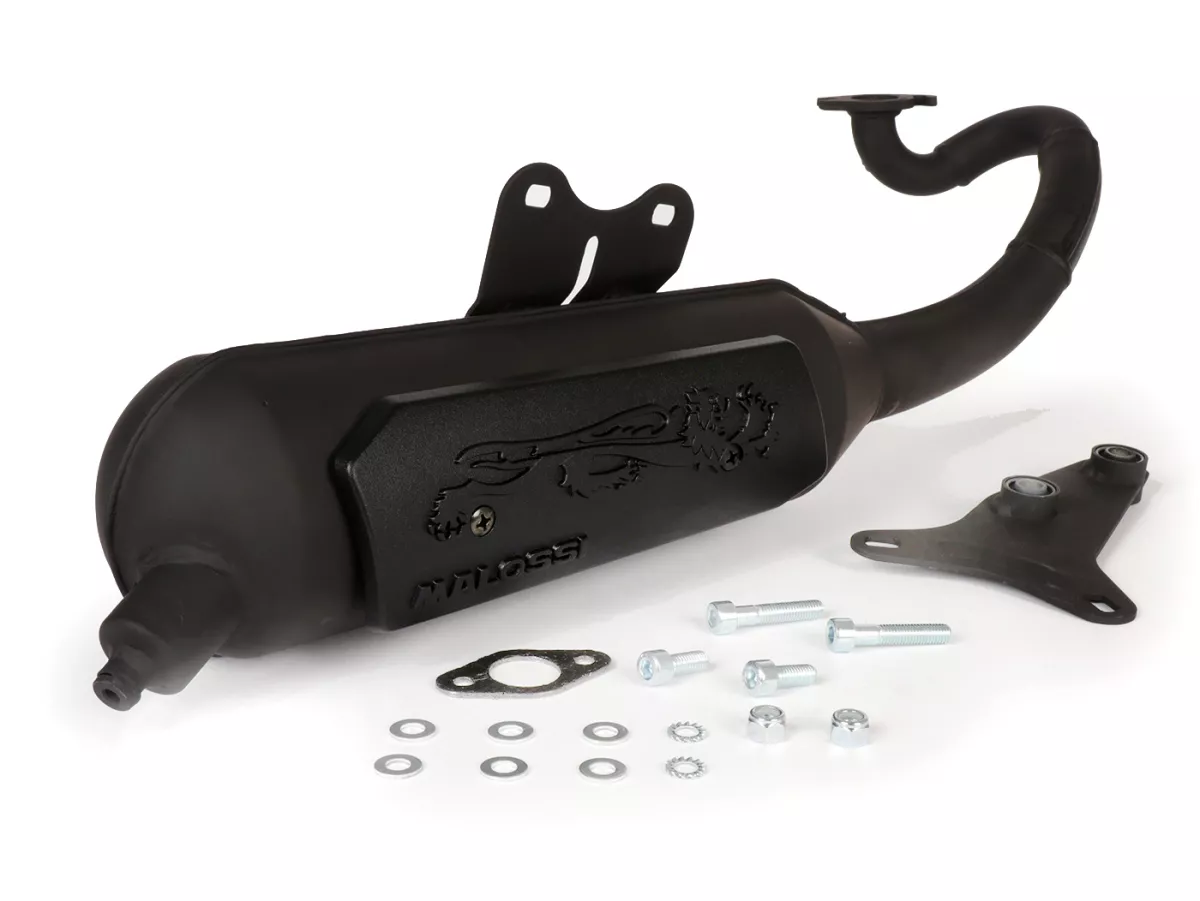 Exhaust -MALOSSI WILD LION homolgated- APRILIA Scarabeo 50 2T (Minarelli)