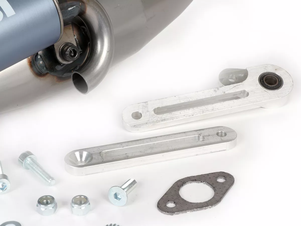 Knalpot -MALOSSI FLIP yang telah dihomologasi- YAMAHA Aerox, MBK Nitro, Minarelli horizontal