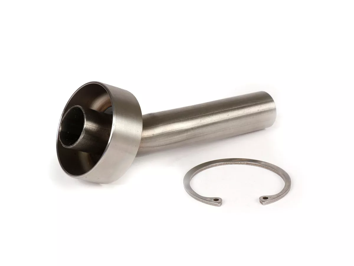 DB-Eater -MALOSSI RX BLACK- MALOSSI DB Killer con anello di sicurezza incluso