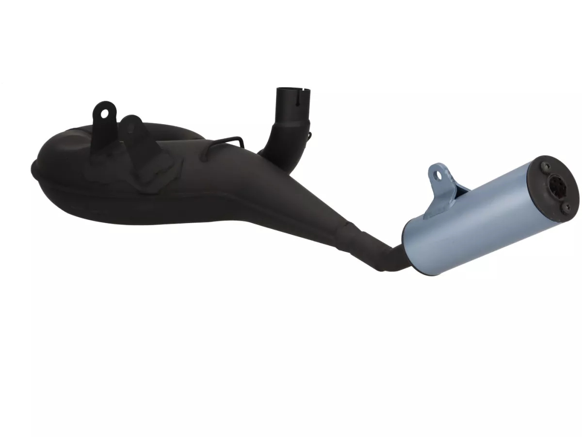 Exhaust -MALOSSI POWER EXHAUST- Vespa PX80, PX125, PX150 - 166cc, 177cc