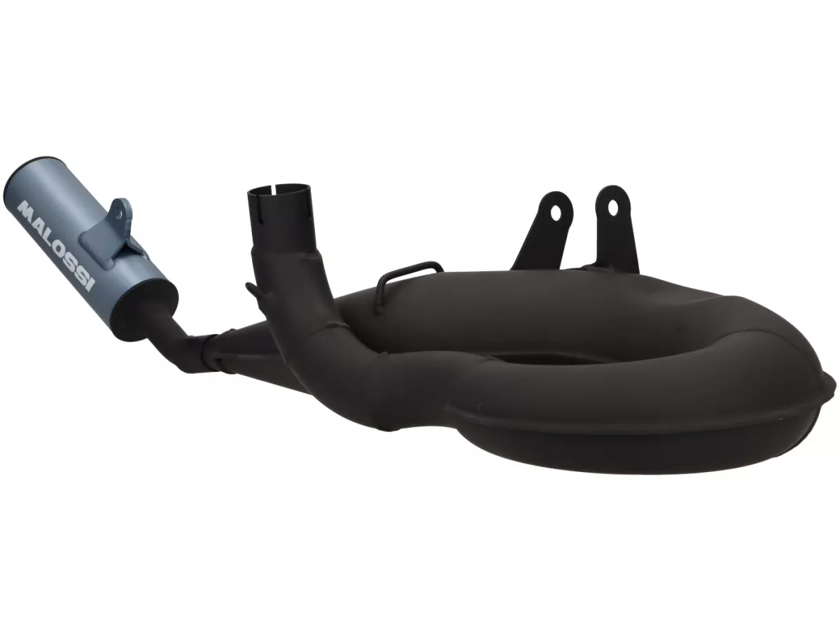 Exhaust -MALOSSI POWER EXHAUST- Vespa PX80, PX125, PX150 - 166cc, 177cc