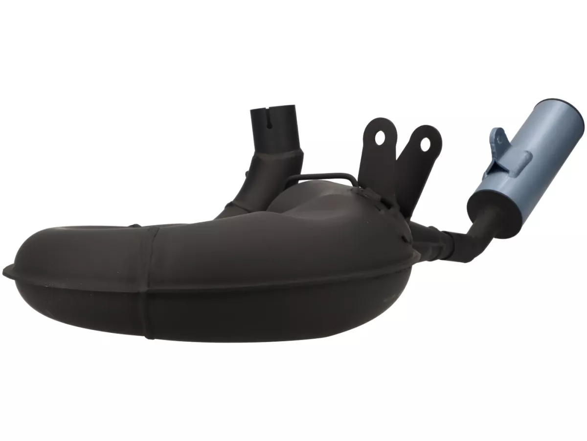 Exhaust -MALOSSI POWER EXHAUST- Vespa PX80, PX125, PX150 - 166cc, 177cc