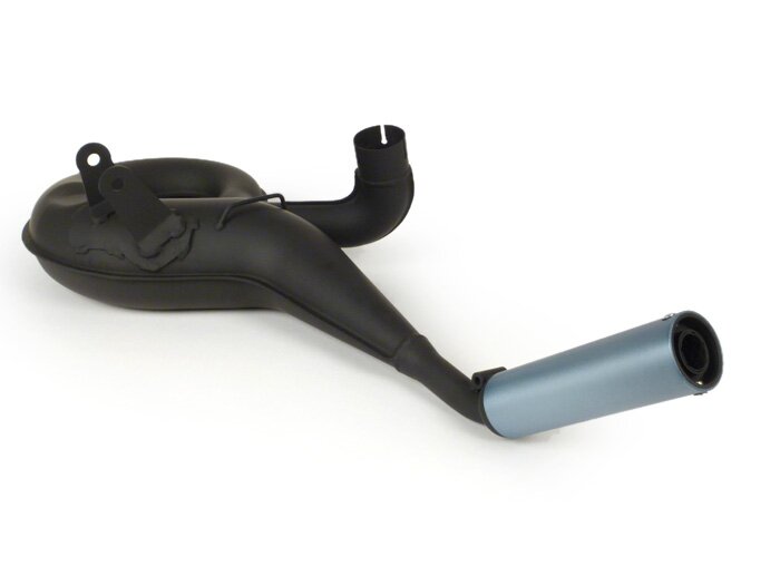 Avgasrör -MALOSSI POWER EXHAUST Black Sound- Vespa PX200