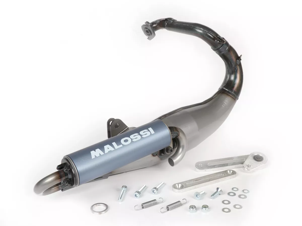 Exhaust -MALOSSI FLIP homolgated- PEUGEOT Speedfight 50 2T AC/LC, PEUGEOT vertical