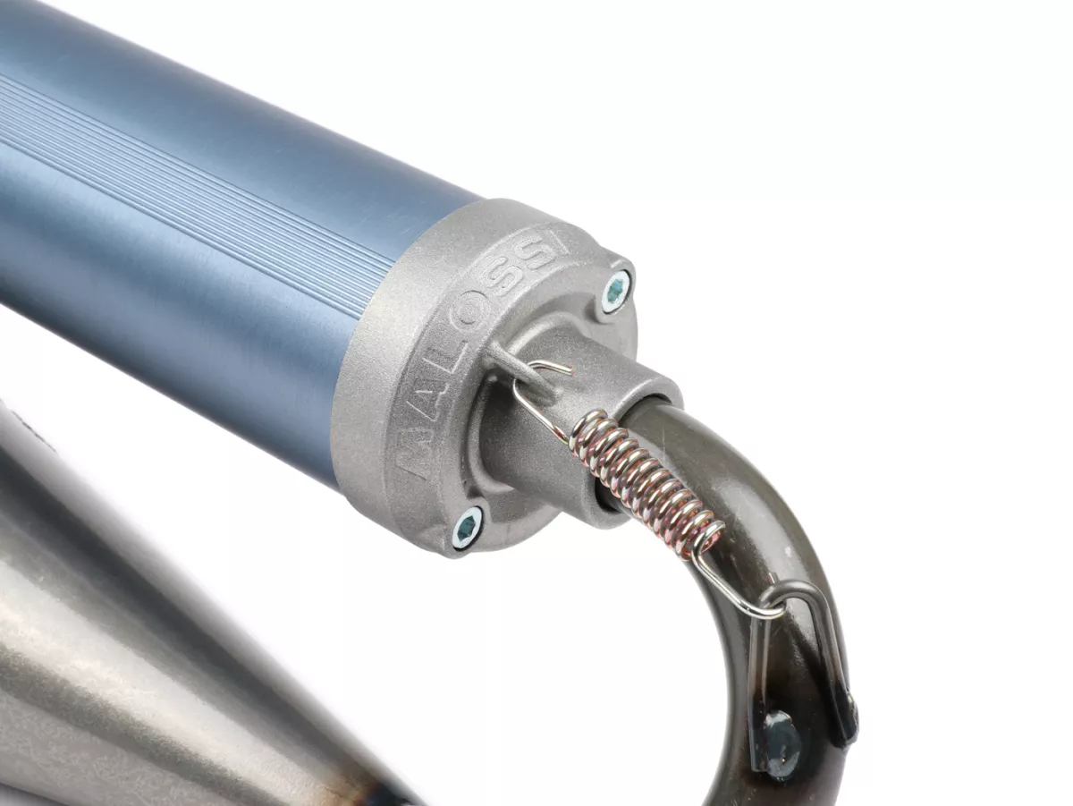 Knalpot -MALOSSI MHR MOPED RACING RACING - Piaggio Ciao, Bravo, Boss, SI, Grillo Ø = 27mm knalpot flange