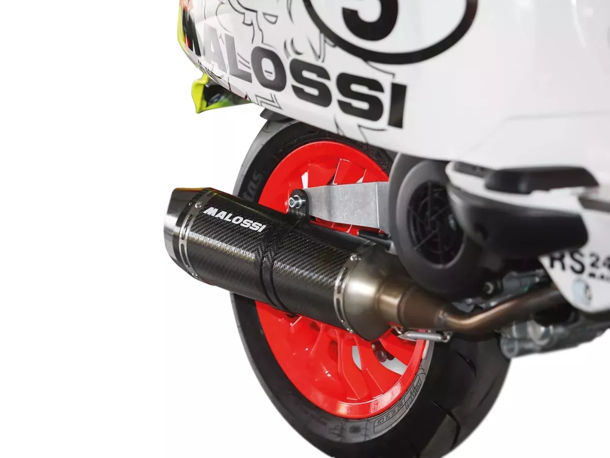 Exhaust -MALOSSI RX MHR- VESPA Primavera, Sprint 3V i.e.125-150ccm HE/IGET